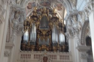 Het beroemde orgel in de dom van Passau